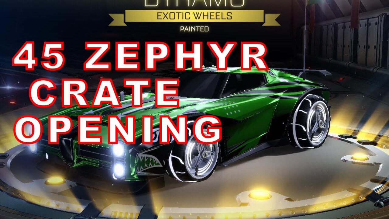 45 ZEPHYR CRATE OPENING WITH MY 5 YEAR OLD