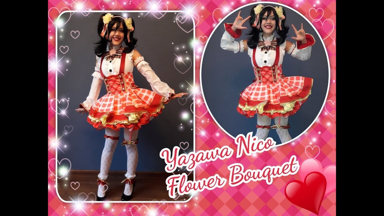 Yazawa Nico Flower Bouquet cosplay |unboxing and review| Saikouanime
