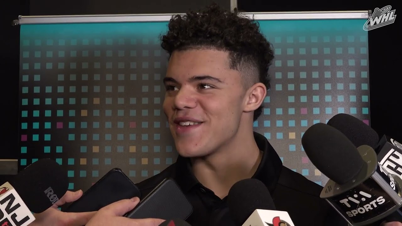 Tij Iginla - 2024 NHL Draft Media Day