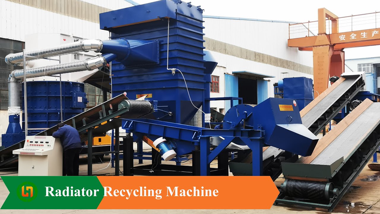 Aluminum profiles Shredder metal recycling machine Aluminum vertical hammer shredder