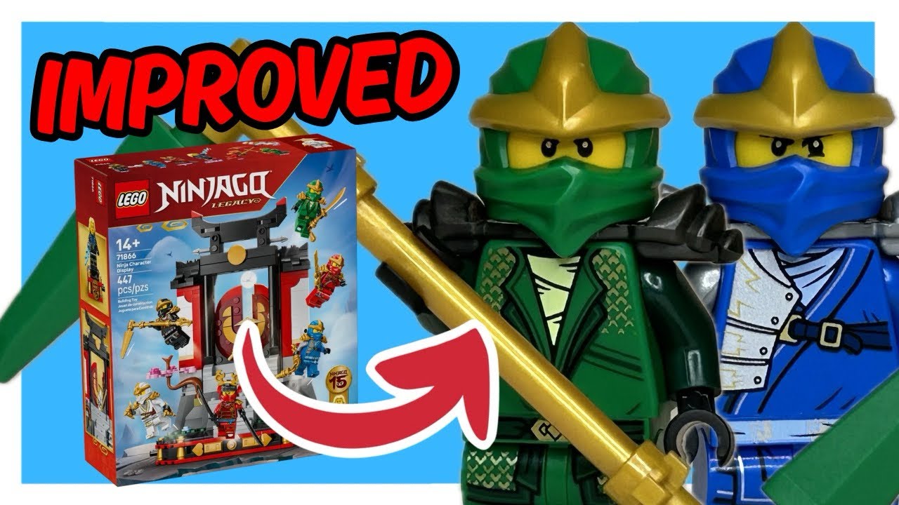 Как я починил новые костюмы LEGO Ninjago Legacy