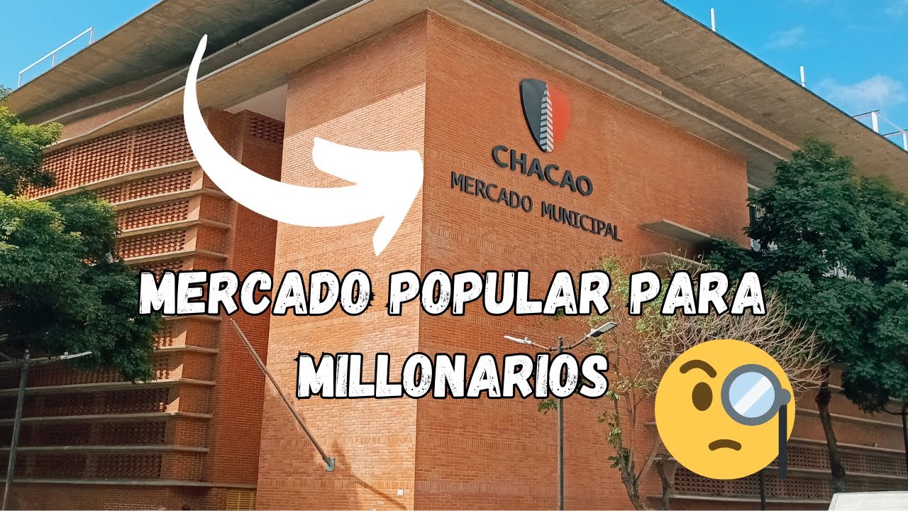 Visite EL MERCADO POPULAR MAS TOP DE VENEZUELA MERCADO MUNICIPAL DE CHACAO