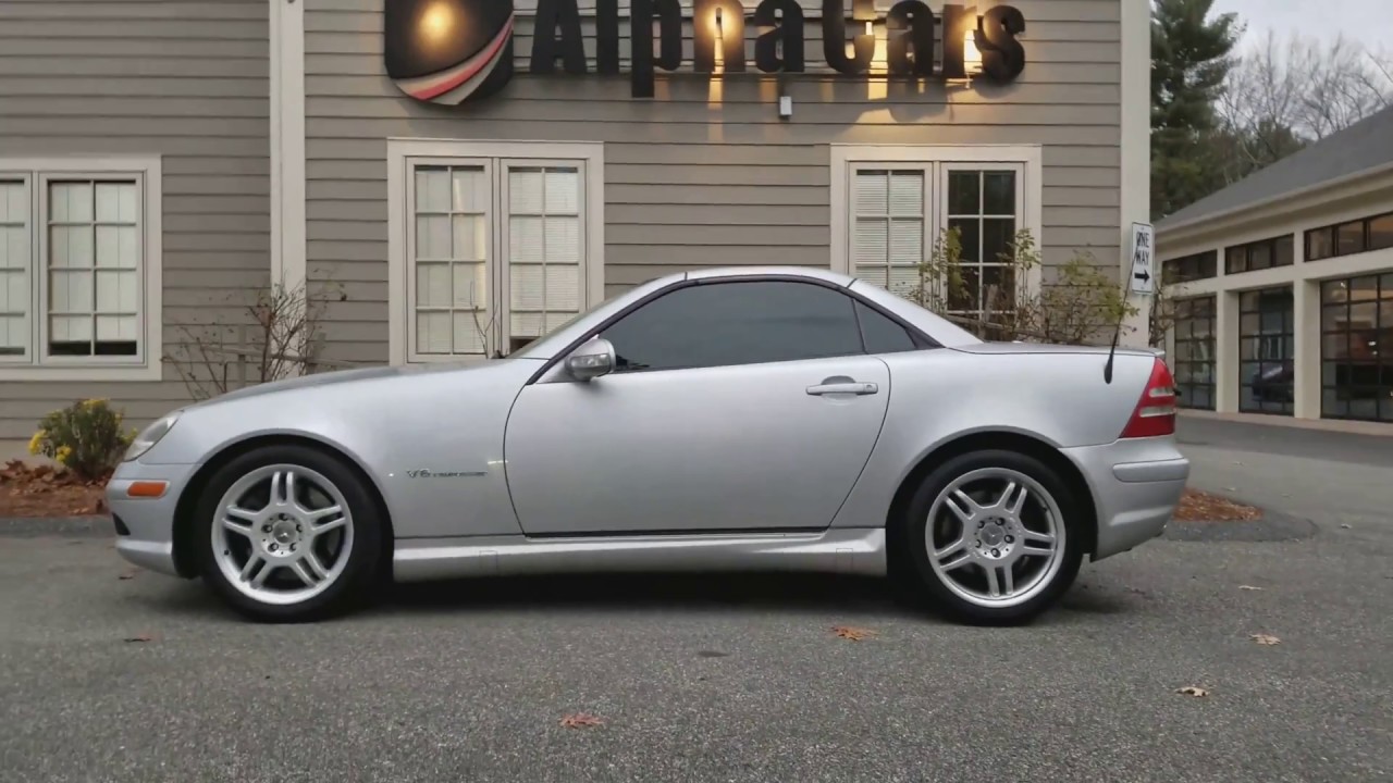2003 Mercedes Benz SLK32 AMG  Roadster, Walk Around, AlphaCars & Ural of New England