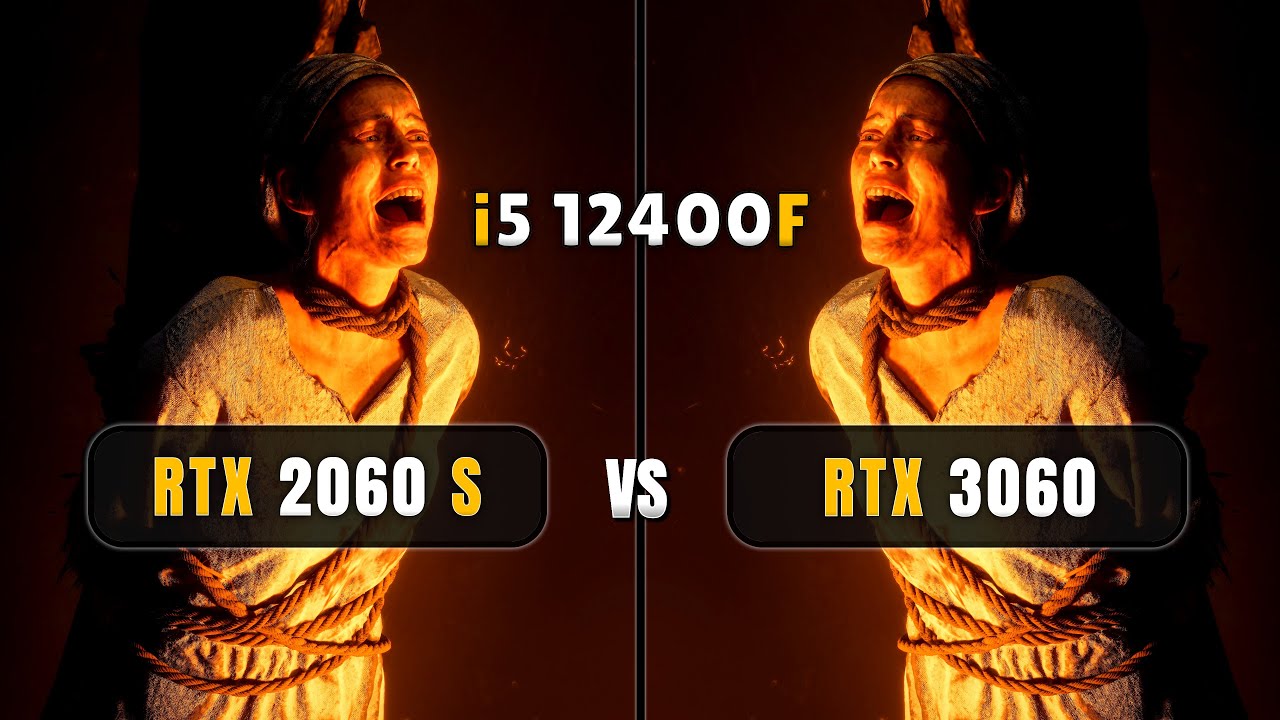 RTX 2060 Super vs RTX 3060 - i5 12400F - 1080p + DLSS - Test In 12 Games