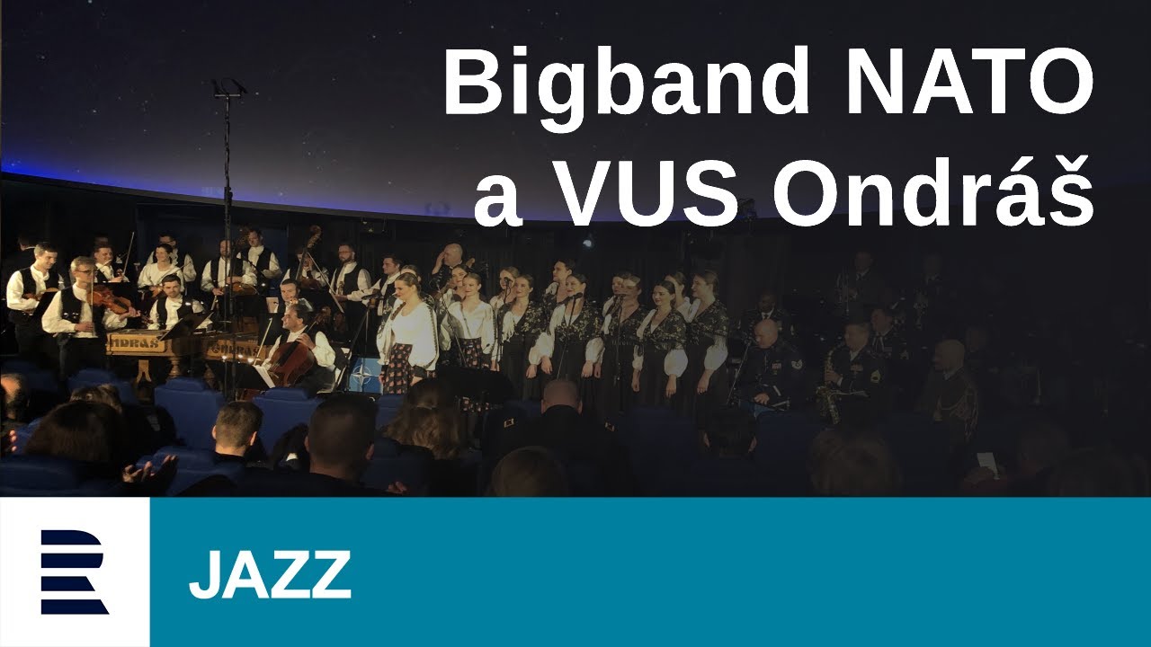 Koncert bigbandu Severoatlantické aliance a VUS Ondráš