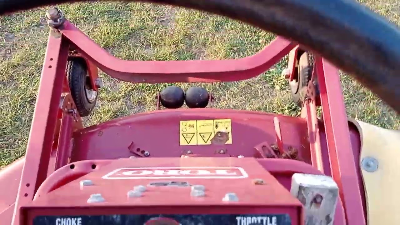 lown mower kosiarka Toro 117 grouds master