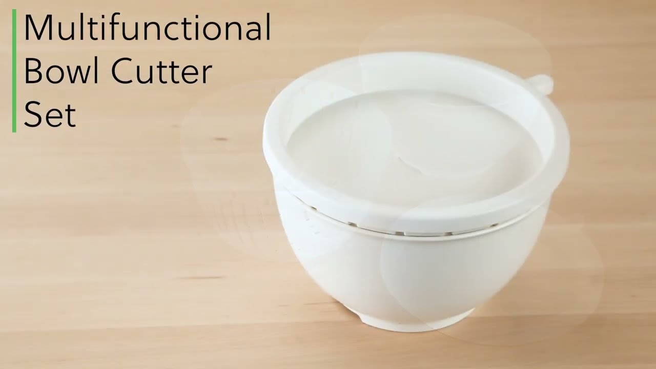 Multi-Functional Bowl Cutter Set by Chef's Pride&trade; | Walter Drake