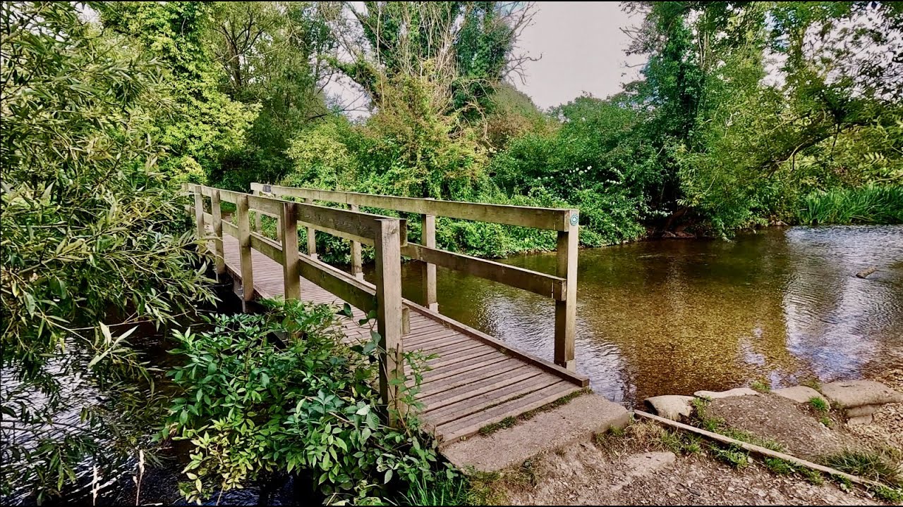 [4K] 🇬🇧 Rickmansworth, Hertfordshire: The Secret River Chess Walk & The Scotsbridge
