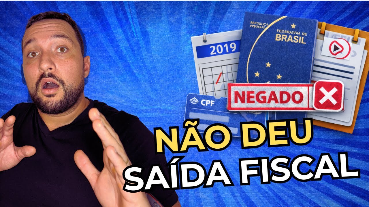 SAÍDA FISCAL Depois De Muitos Anos Longe do Brasil. COMO REGULARIZAR?  Saída Retroativa  é Possível?