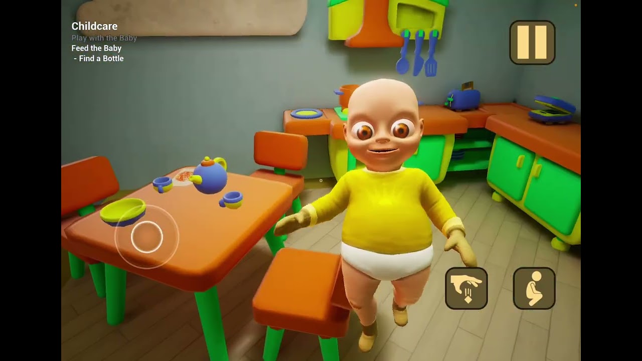 Baby in yellow crown childcare update part1