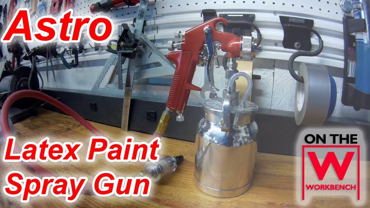 Astro Pneumatic Spray Gun - Latex Paint
