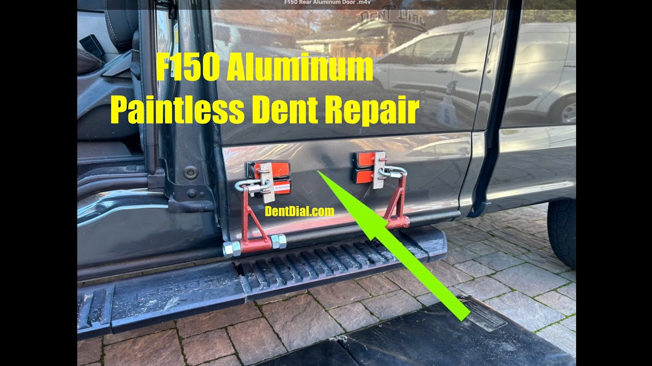 Paintless Dent Repair for F150 Rear Aluminum Door