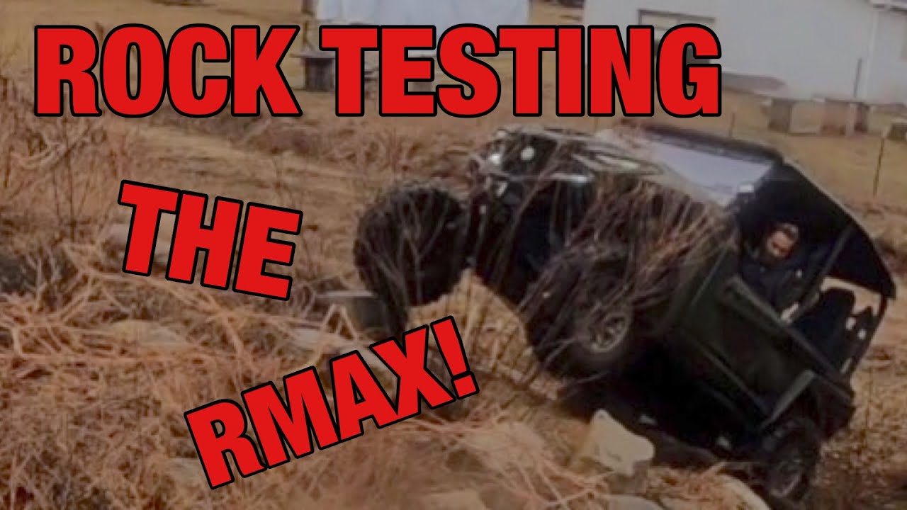 Rock testing the Yamaha Rmax 1000
