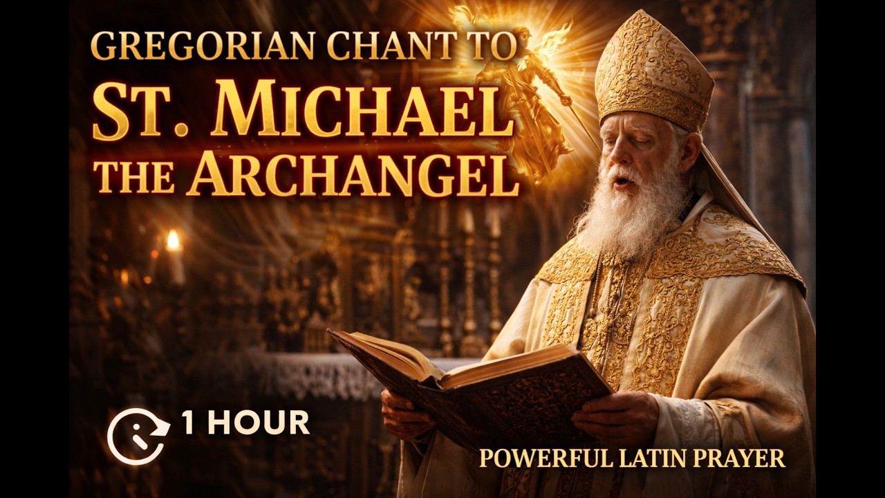 Gregorian Chant | St. Michael the Archangel | Latin Prayer for Protection & Spiritual Warfare