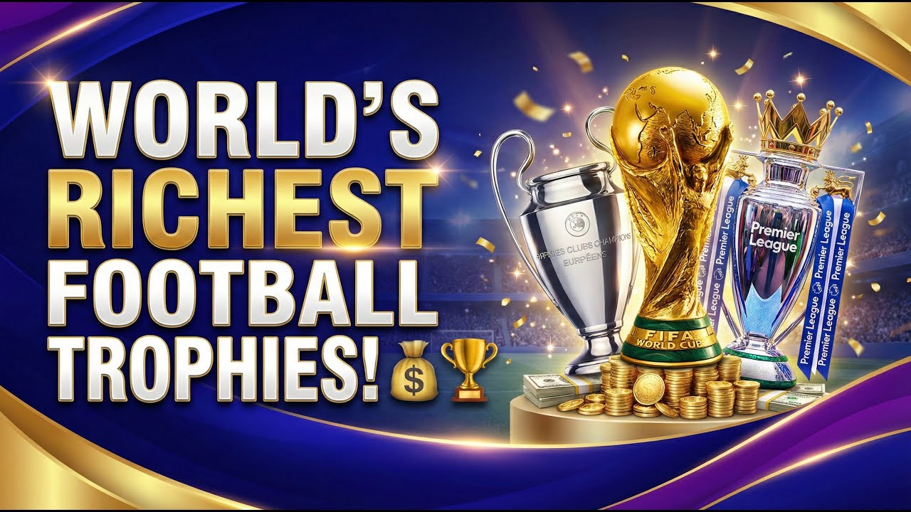 World’s Most Expensive Football Trophies 💰⚽ | Priceless Legends & Legendary Awards