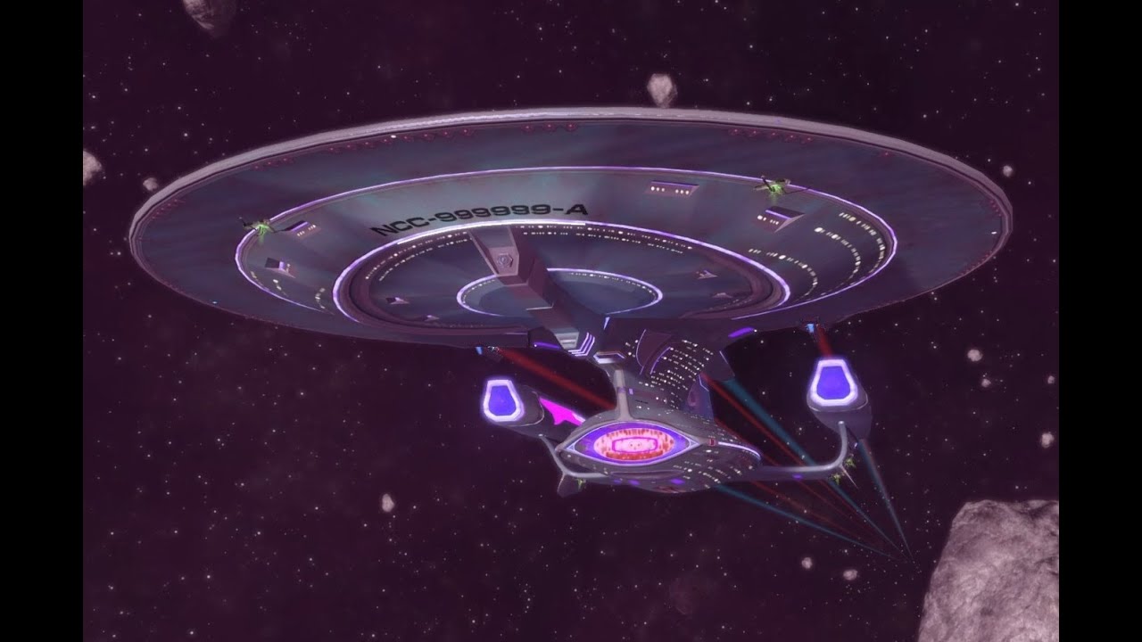 Star Trek Online - Fleet Dreadnought Cruiser first test
