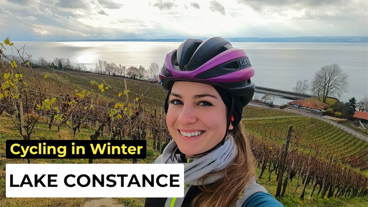 Lake Constance bike paths in winter: Cycling from Immenstaad & Meersburg to Überlingen | Bodensee