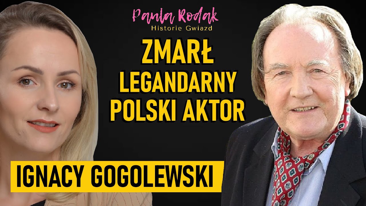 Po tragicznej stracie żony, nigdy się już nie ożenił. Zmarł jeden z najlepszych - Ignacy Gogolewski