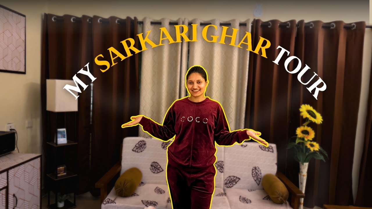 हमारा पहला सरकारी घर 🏡 | Our government House | Sarkari ghar home tour ❤️  