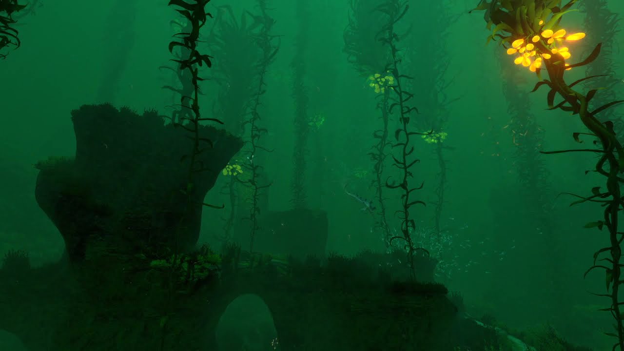 1 Hour of Subnautica Kelp Forest Ambience
