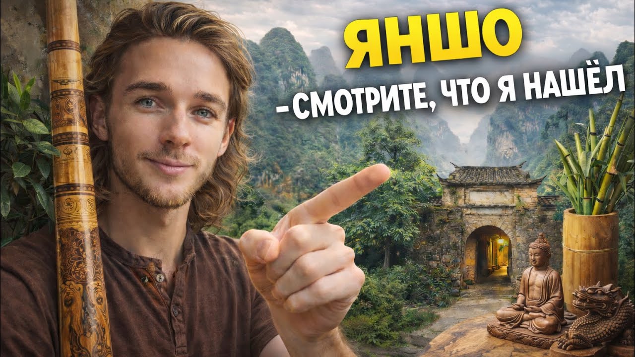 ЯНШО: СМОТРИТЕ, ЧТО Я НАШЁЛ ! УДИВИТЕЛЬНЫЕ КРАСОТЫ КИТАЯ