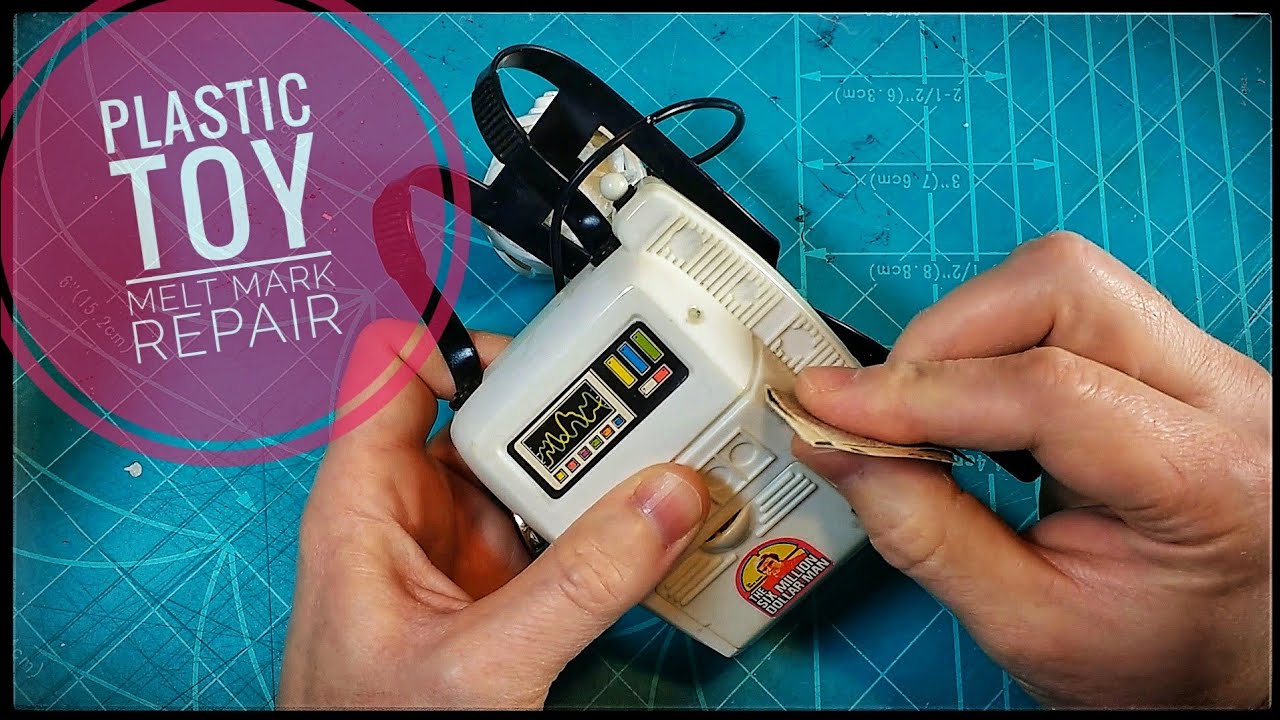 Plastic Toy Melt Mark Repair | How To: Vintage Toy Repair