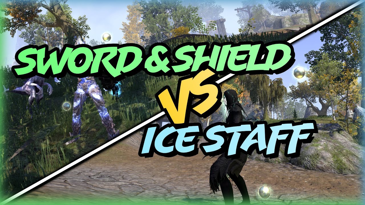 Sword and Shield vs Ice Staffs Which is Better | Elder Scrolls Online