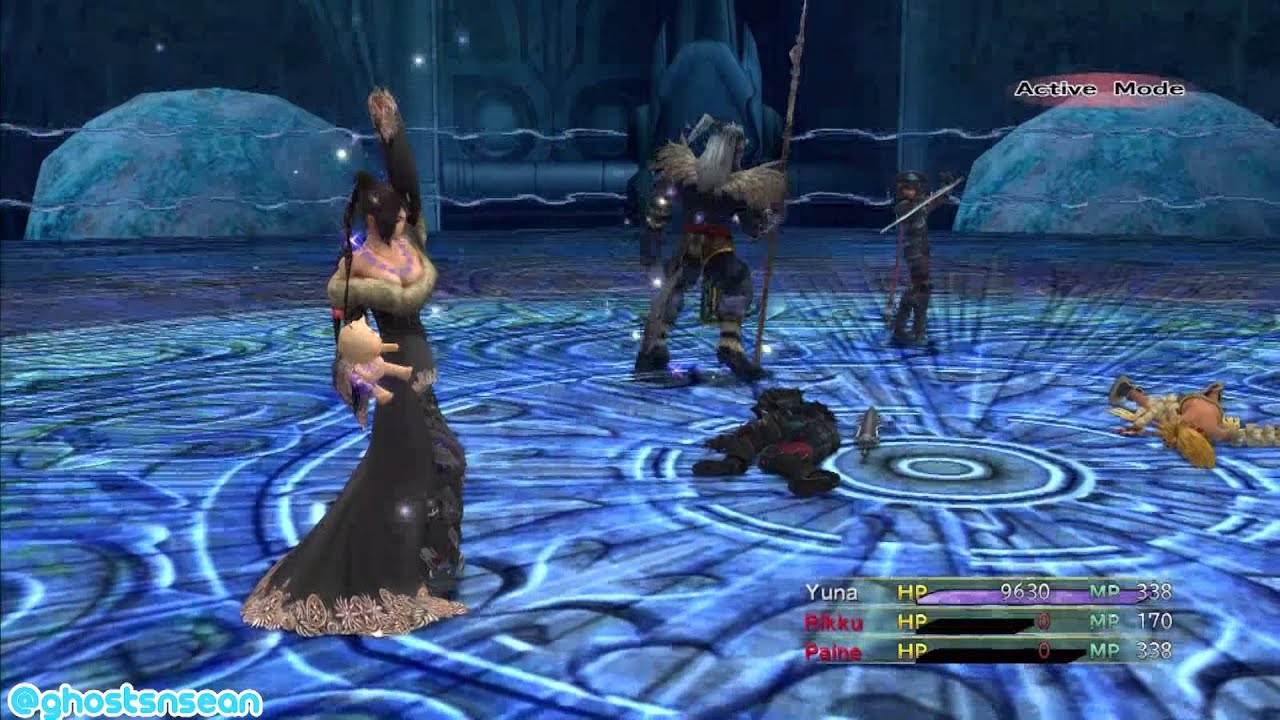 Final Fantasy X-2 Remastered Beating the Fiend Arena - Youth League Cup