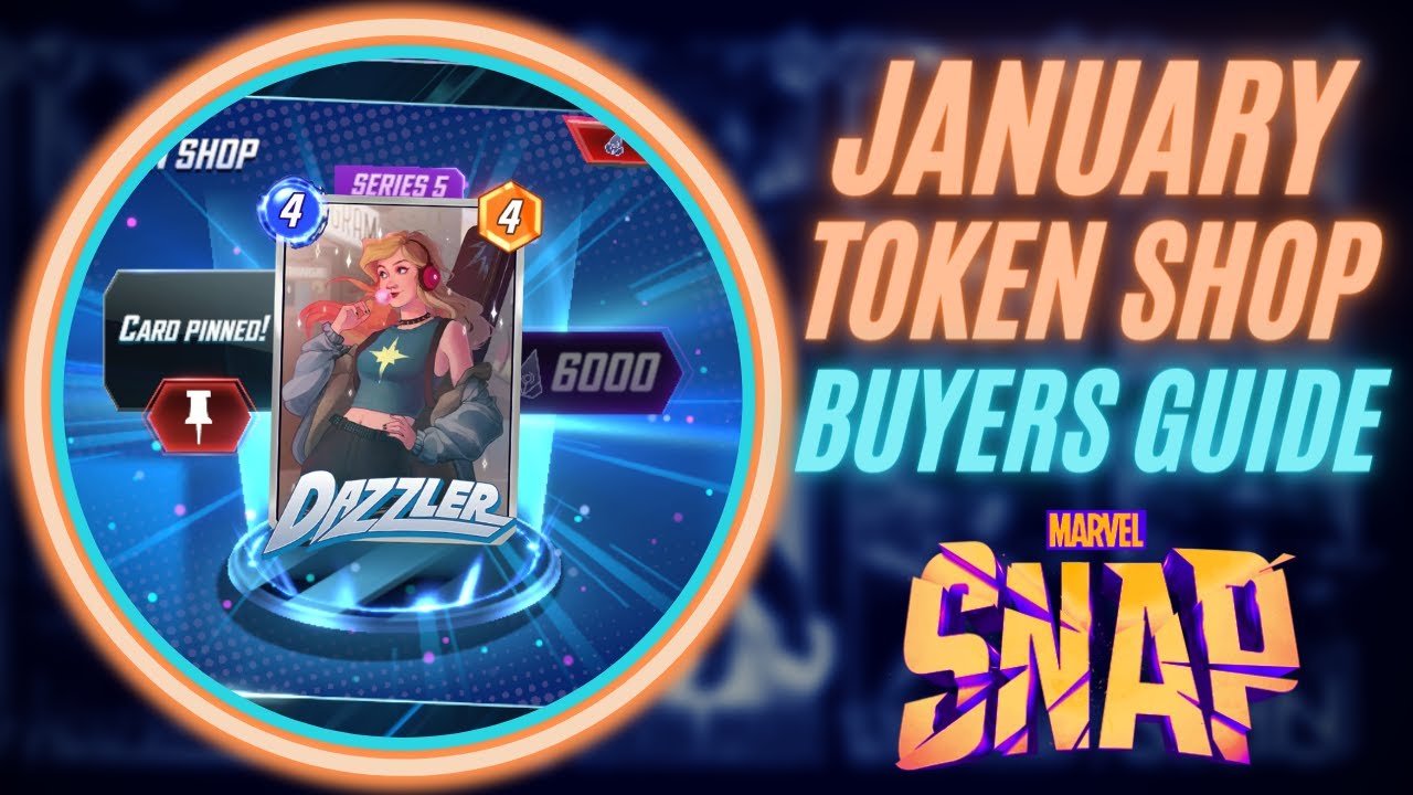 Buy, Pin, Or Pass? Token Shop Buyers Guide With @Drewberry_Gaming  | January | Marvel Snap