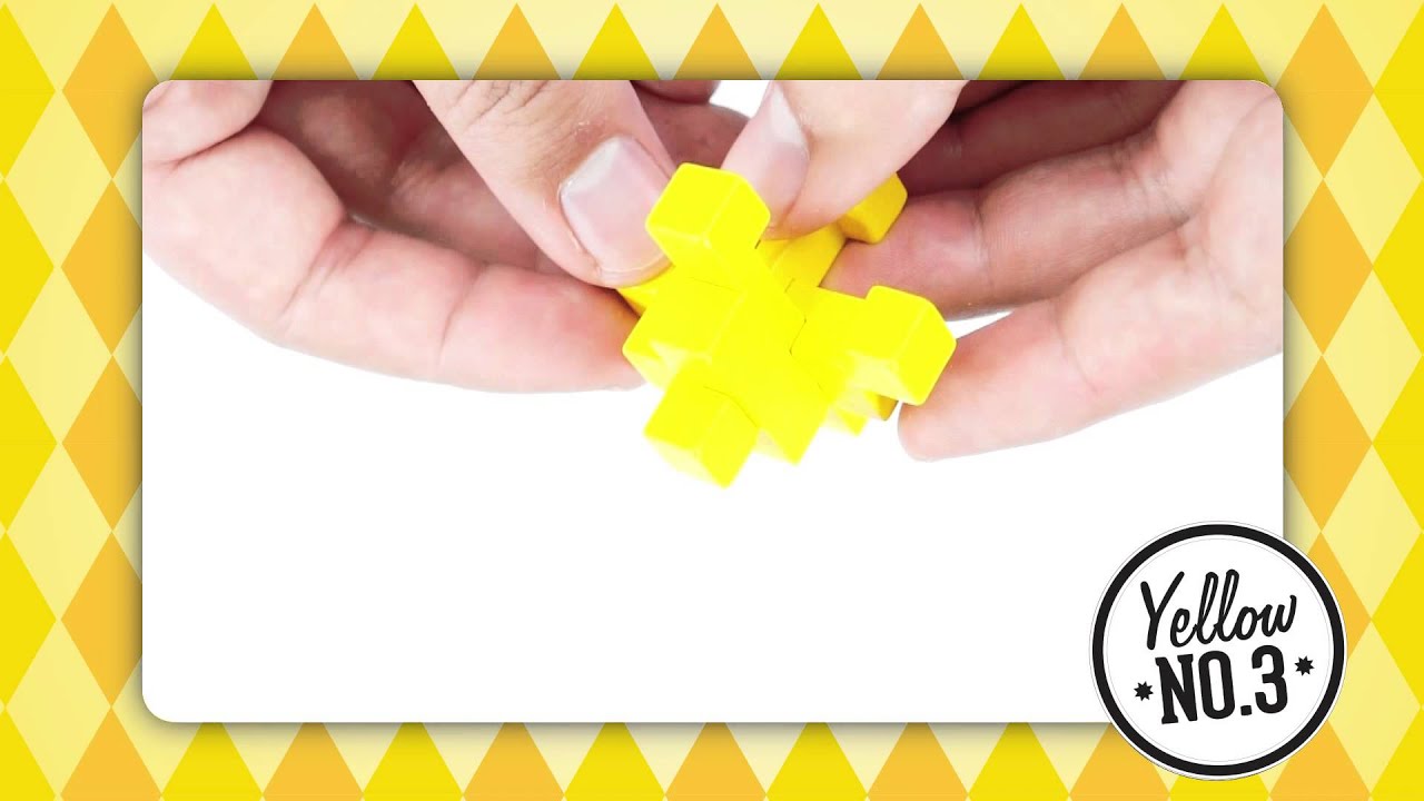 Colour Block Puzzles - Yellow Puzzle Solution