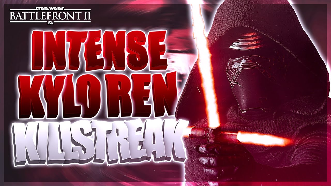 Kylo Ren Intense Killstreak on Kamino against toxic targeter
