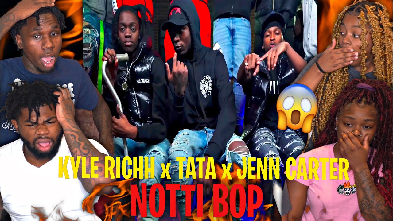 Kyle Richh x TaTa x Jenn Carter (41) - Notti Bop (официальный клип) | РЕАКЦИЯ
