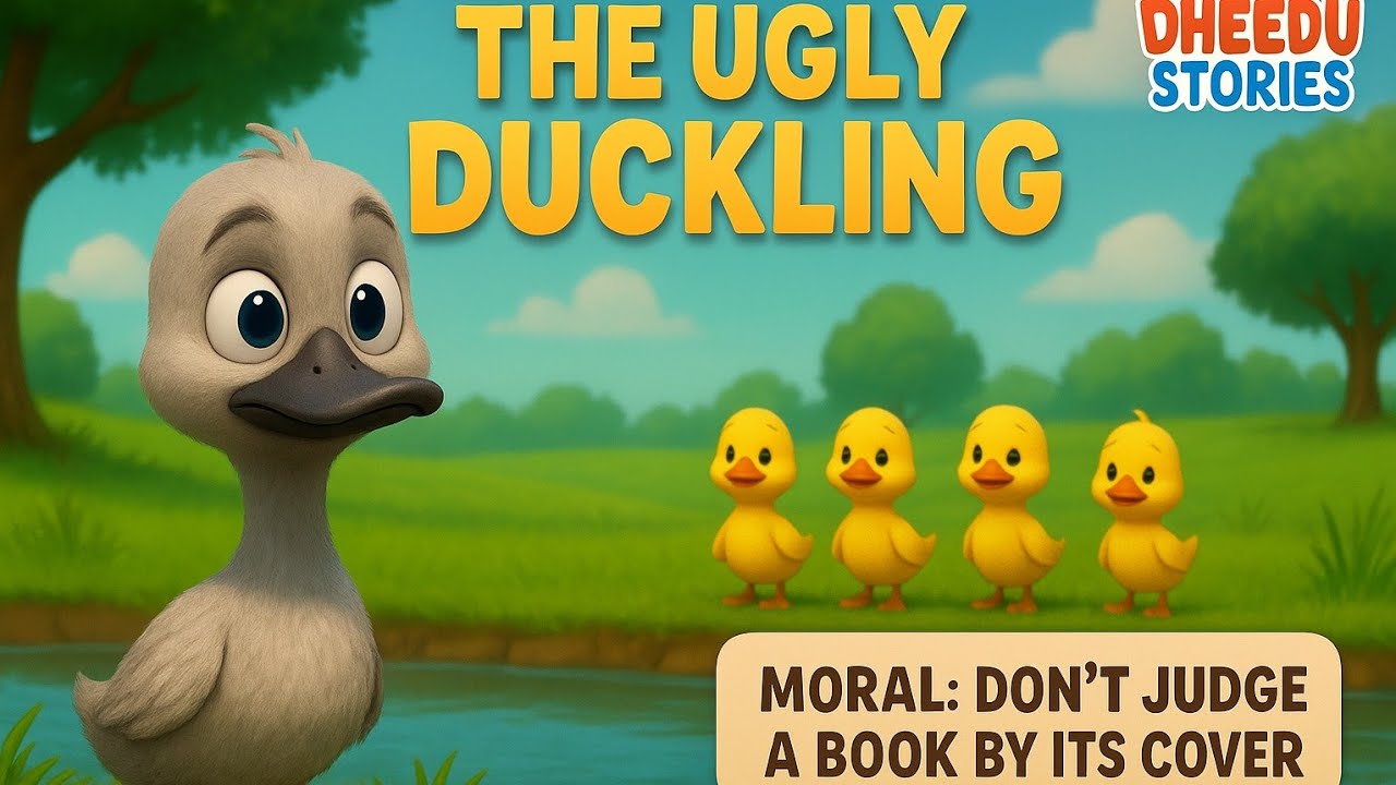 The ugly Duckling 🦢 | moral stories for kids in English| bedtime stories for children| fairy tales