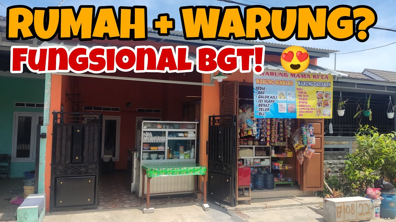 Renovasi Rumah Subsidi Jadi Warung? Cuan Tiap Hari..!!!