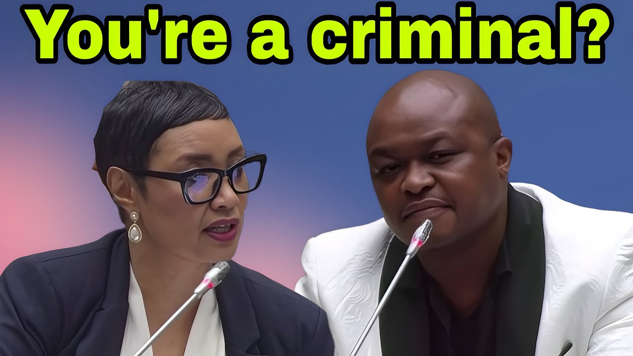 Dereleen James pushes and expose Brown Mogotsi on alleged Criminal cases.