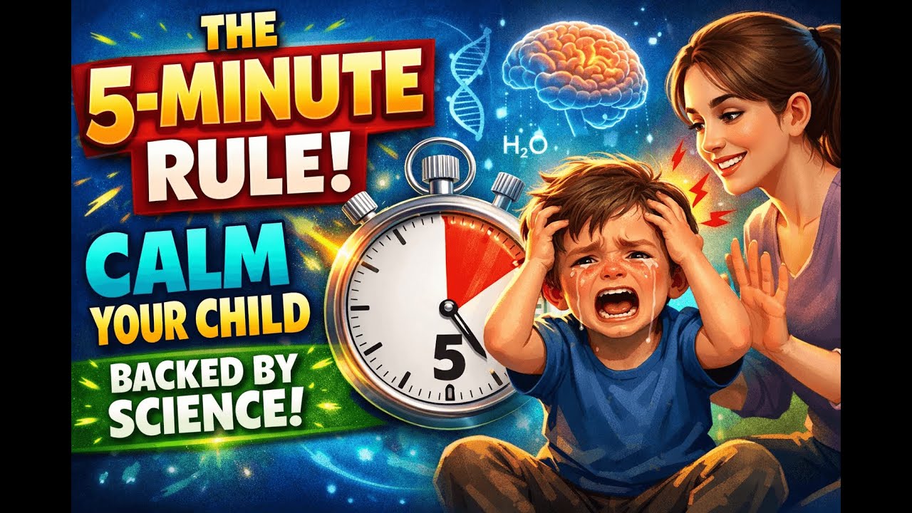 The 5 Minute Rule That Calms Your Child During a Meltdown