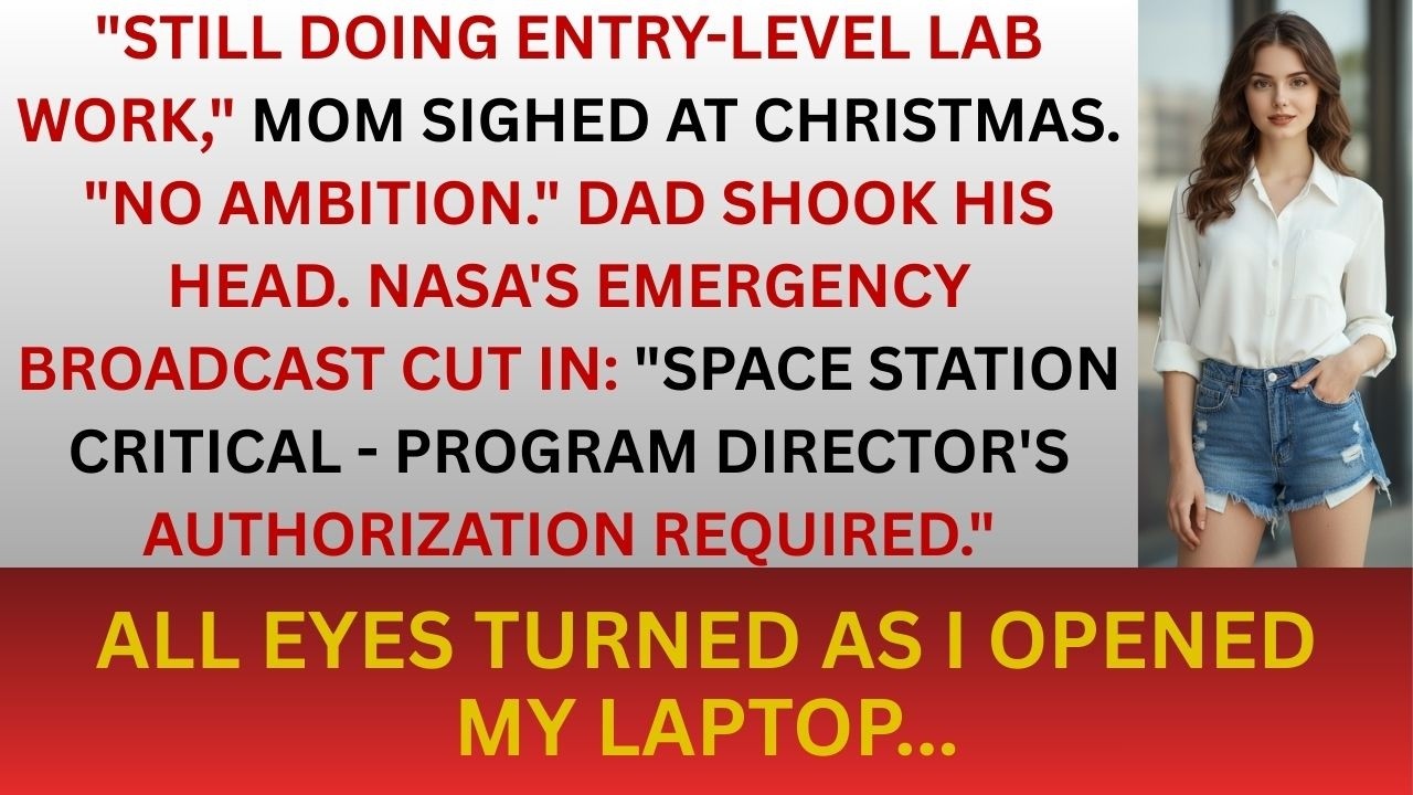 Family Said “Just a Research Assistant” — Until She Saved the Space Station