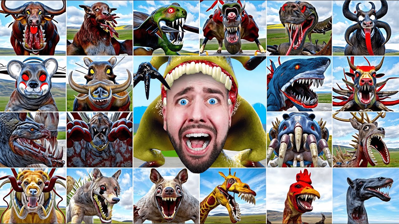 TOUS LES JUMPSCARES DE ZOOCHOSIS : NOUVEAU ZOOCHOSIS REQUIN !! SCREAMERS ZOOCHOSIS !