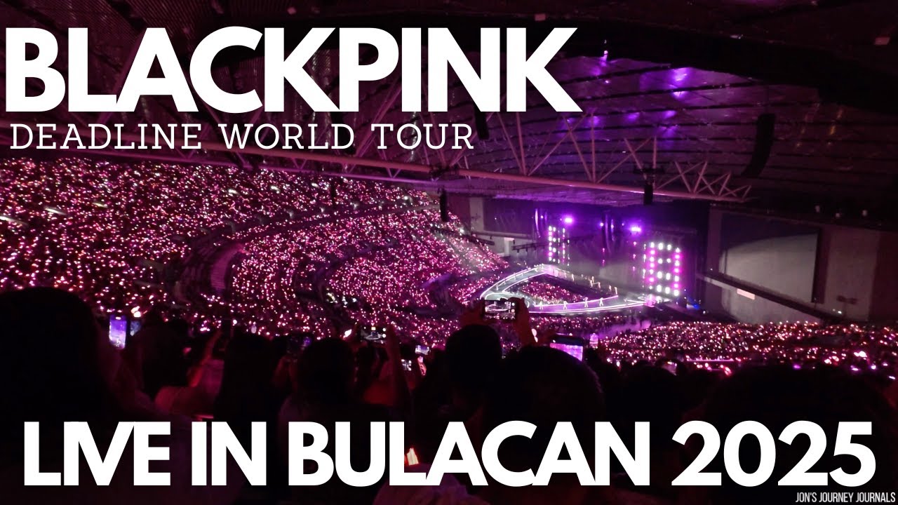 Blackpink Deadline World Tour November 22 2025 Live at Bulacan Philippines