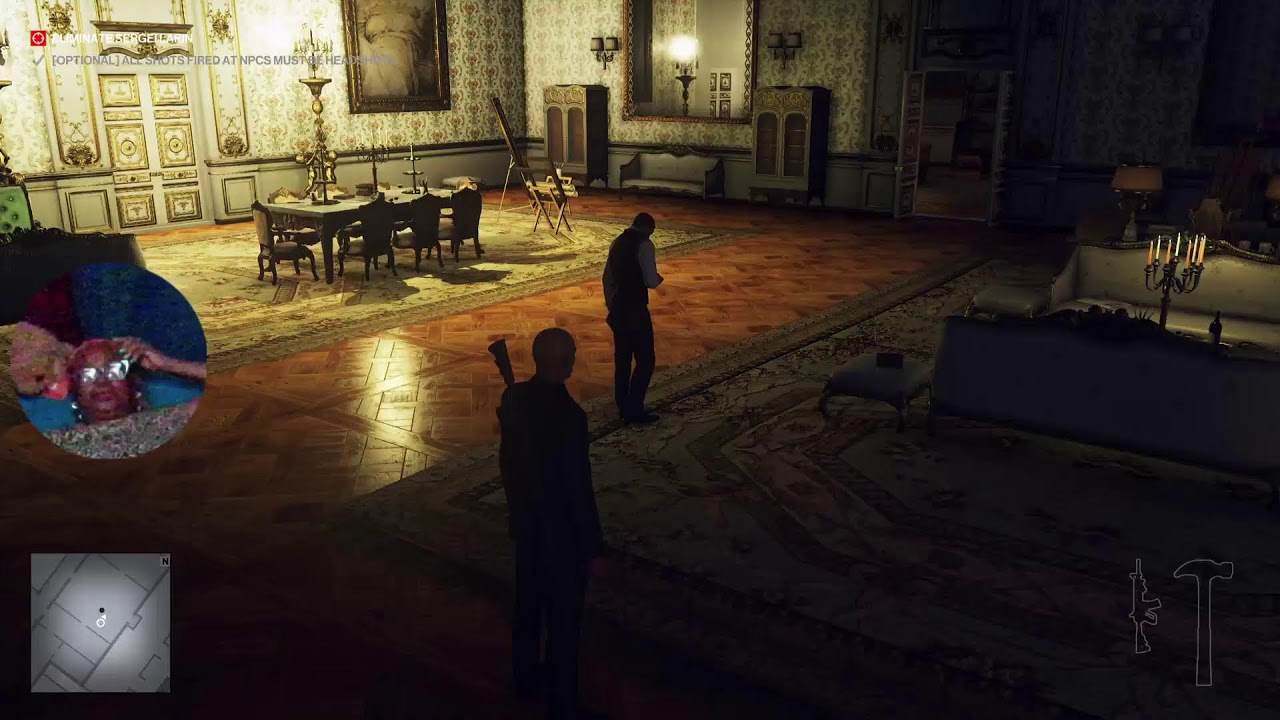 Steal The Ledger From The HouseThe HITMAN 3 Live Mission