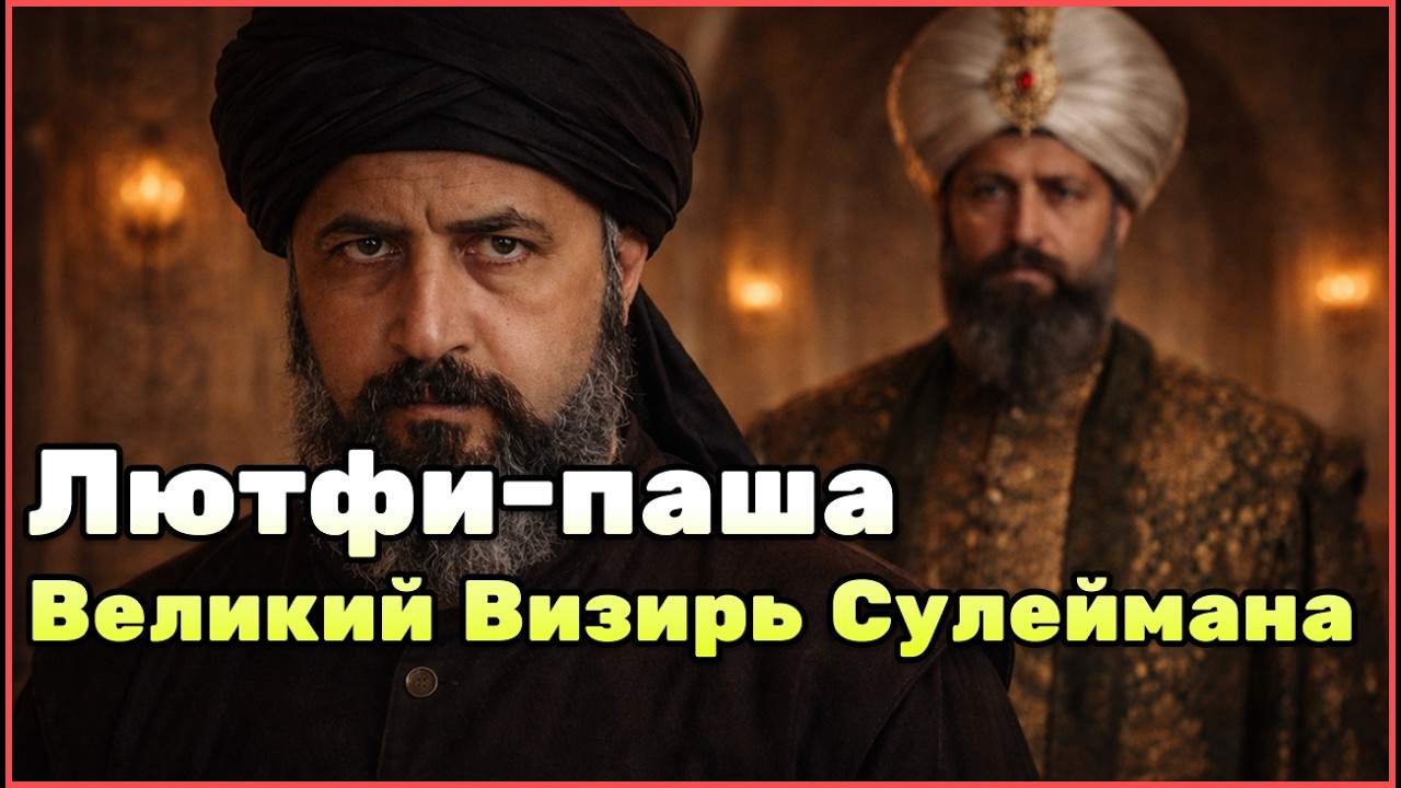 Великий Визирь Лютфи-Паша: Как Он Пришёл К Власти И Почему Его Сняли