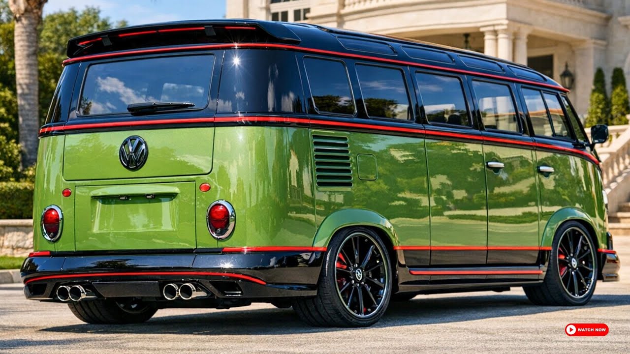 The Legendary VW Bus Returns — This 2026 Version Is Absolutely Awesome!