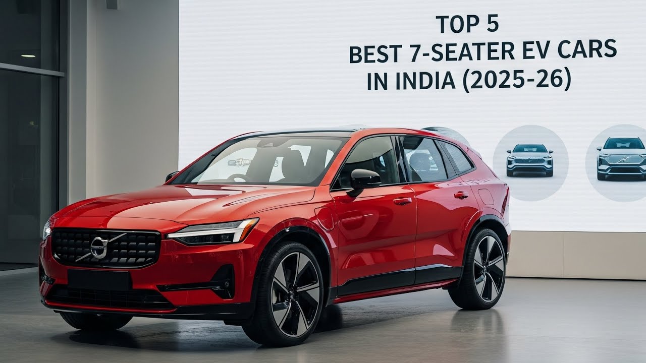 Top 5 Best 7-Seater Electric Cars in India | Upcoming & Luxury EV SUVs 2025