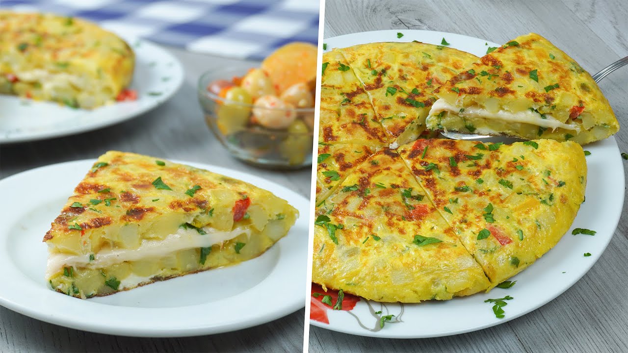 طورطية البطاطس محشية بالجبن .. وجبة عشاء ولا أروع