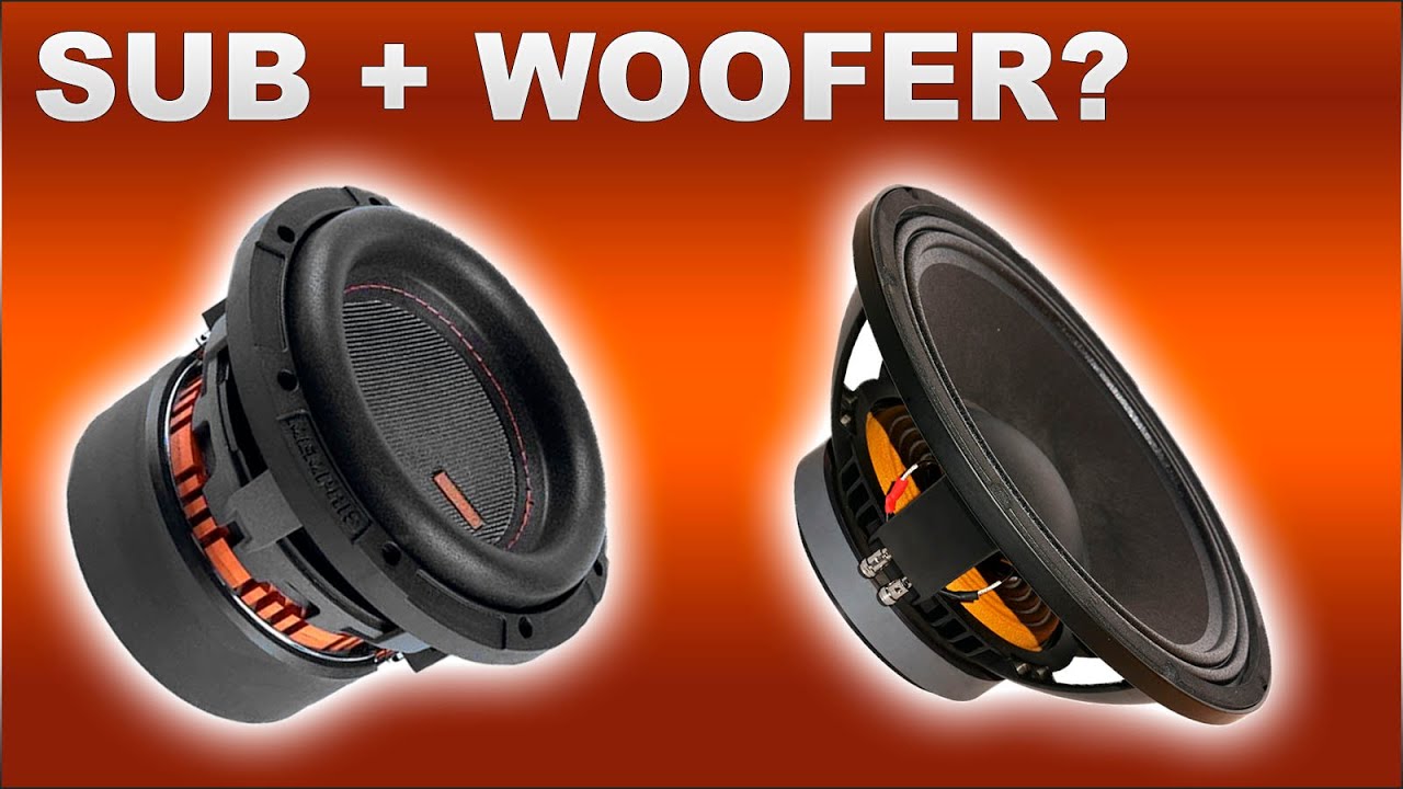 Woofer e Subwoofer no MESMO PROJETO - Quando é VIÁVEL?