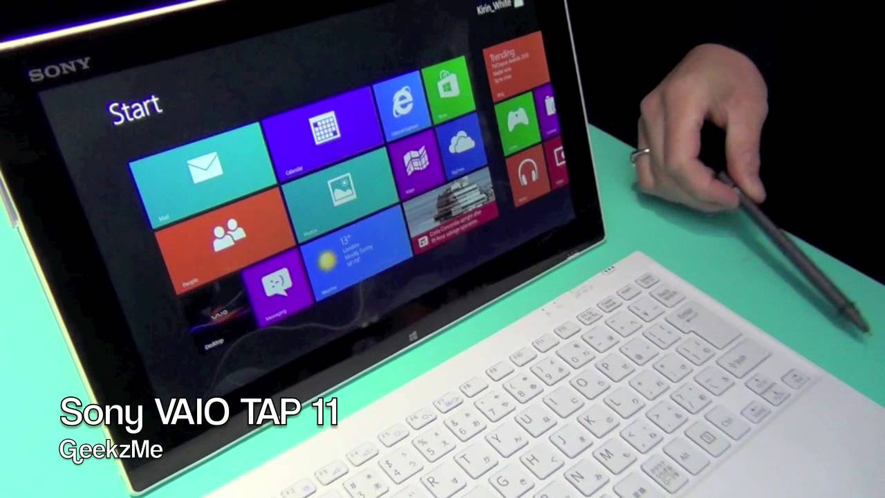 Sony VAIO TAP 11 - présentation FR