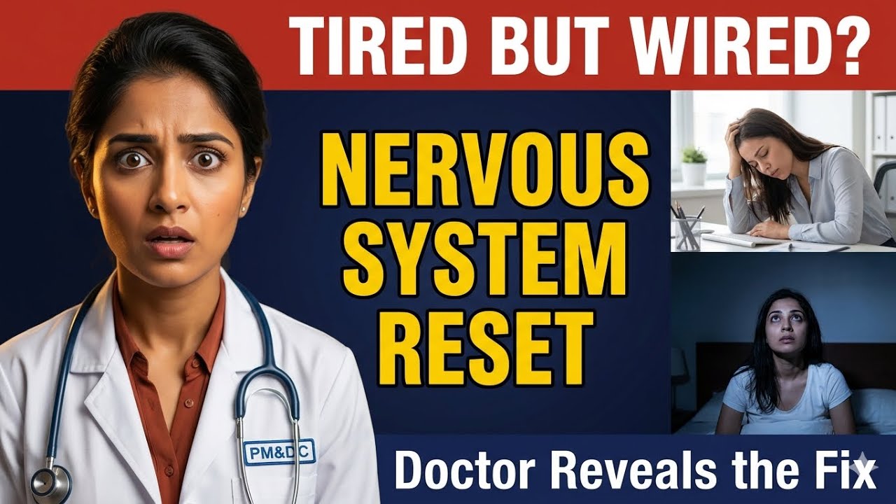 Always Tired but Wired? Doctor’s Nervous System Reset for Chronic Fatigue Relief