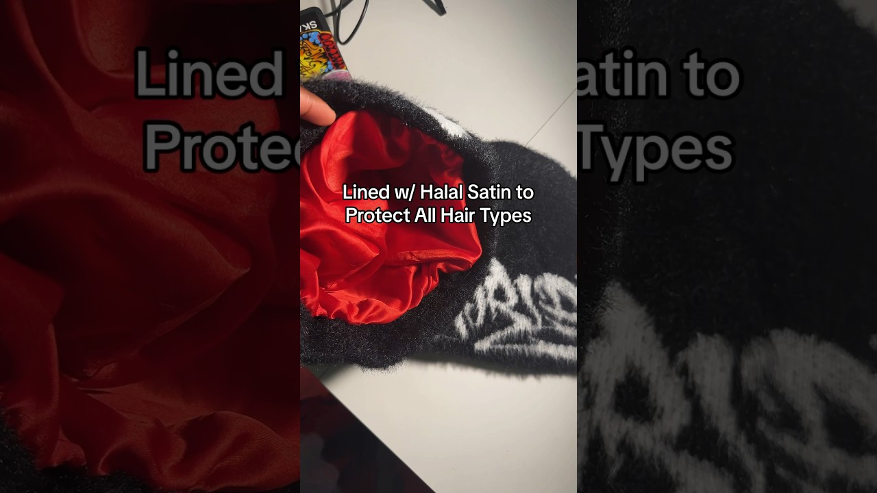 The Original Mohair Satin Lined Beanie for Locs and Natural Hair