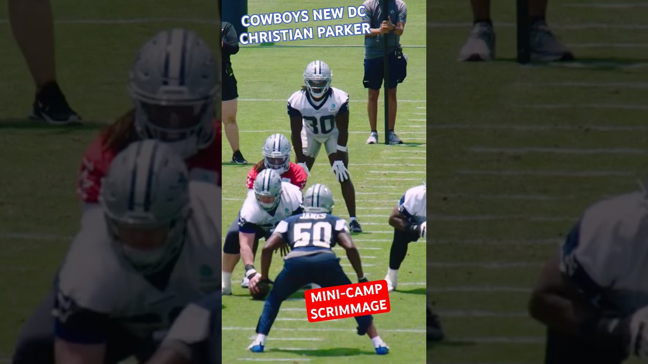КРИСТИАН ПАРКЕР ✭ #COWBOYS #НОВЫЙКООРДИНАТОРЗАЩИТЫ 🔥 Хвалит новичка Малакая Лоуренса👀 #NFL