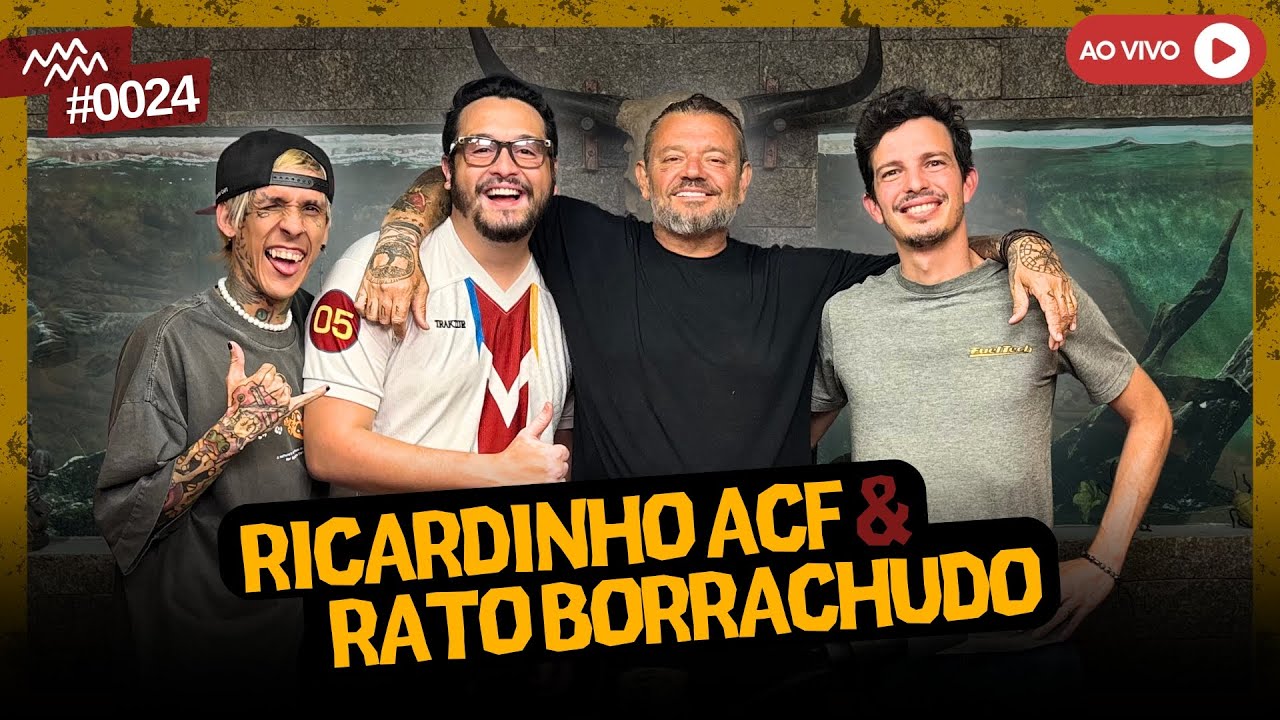RICARDINHO ACF E RATO BORRACHUDO - RICHARD RECEBE #0024